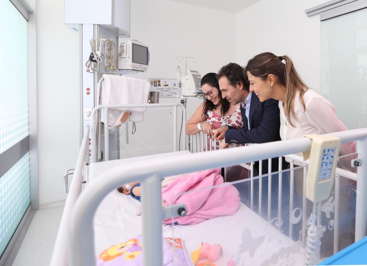 Nuevas camas y servicios para Hospital Infantil de Medellín