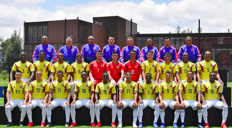 Selección Colombia Sub-17 debuta en Suramericano en Lima