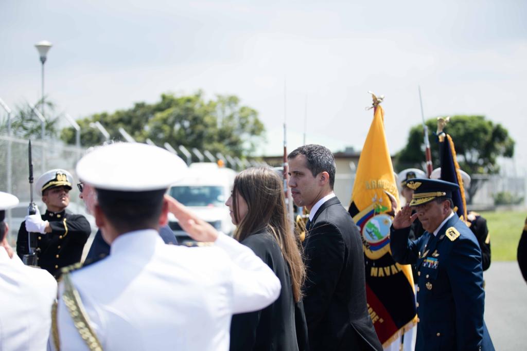 Juan Guaidó ya está nuevamente en Venezuela