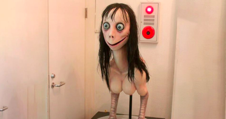 Fue destruida Momo, la muñeca usada para aterrorizar niños
