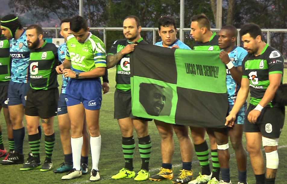 Gatos Rugby Club le rindió homenaje a Lucas Caro con victoria