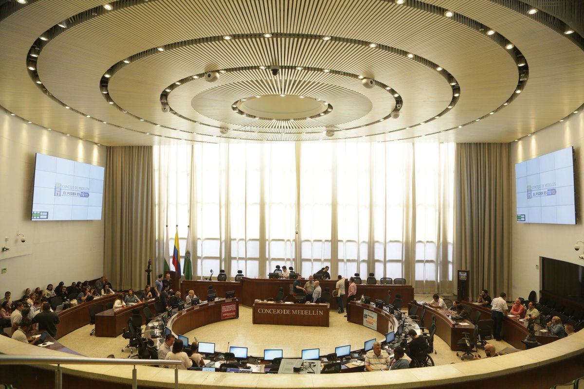 Último periodo de sesiones extraordinarias en el Concejo de Medellín
