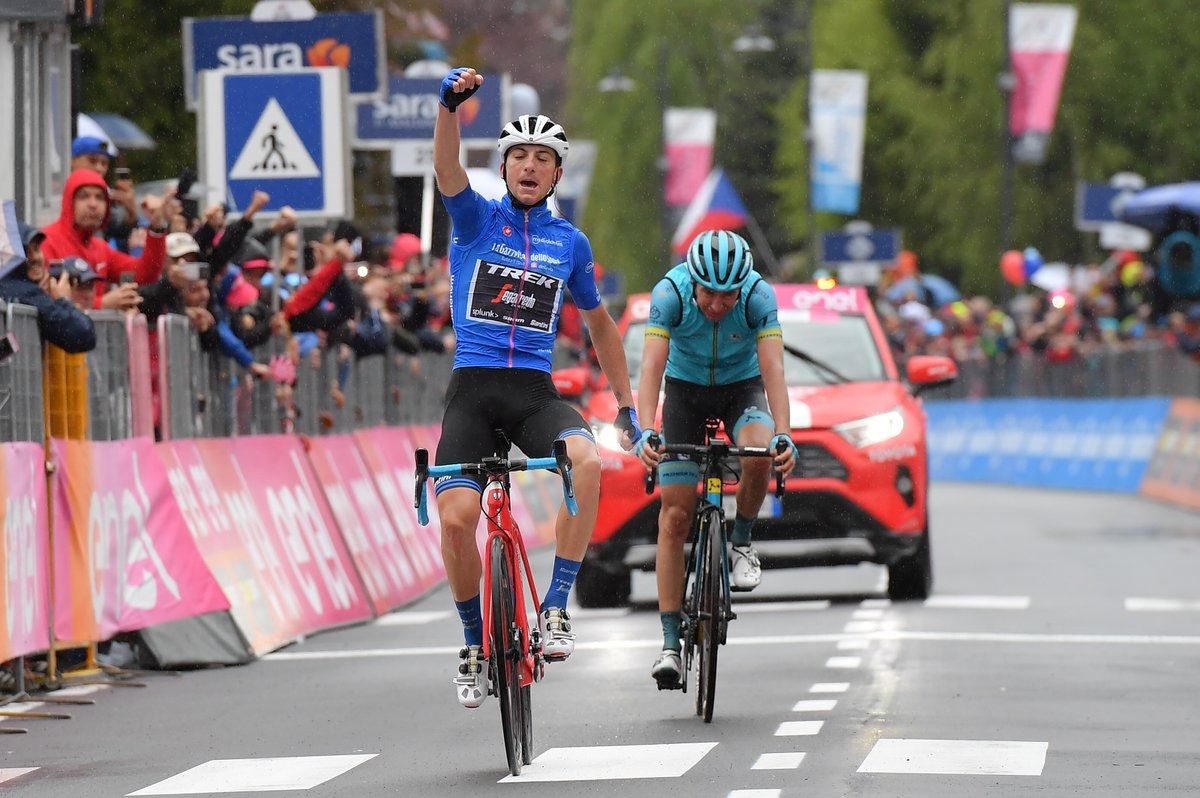 Giulio Ciccone ganó la etapa 16 del Giro de Italia