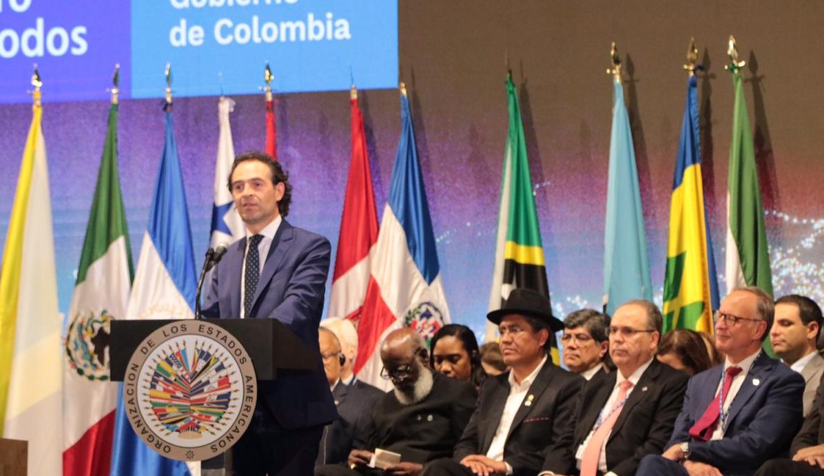 Con la presencia de 34 países fue inaugurada la 49 Asamblea General de la OEA en Medellín