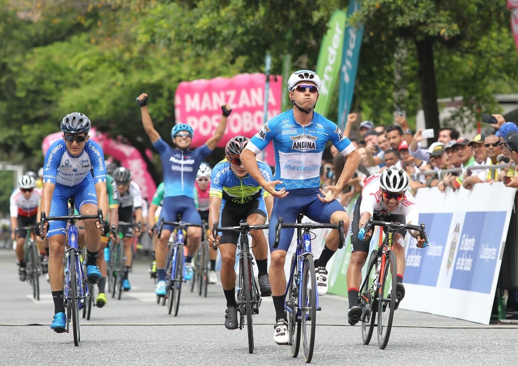 Weimar Roldán ganó la séptima etapa de la Vuelta a Colombia