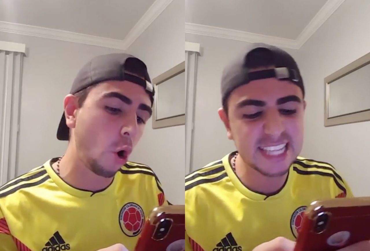 El ingenioso rap con el que un paisa anima a la Selección Colombia