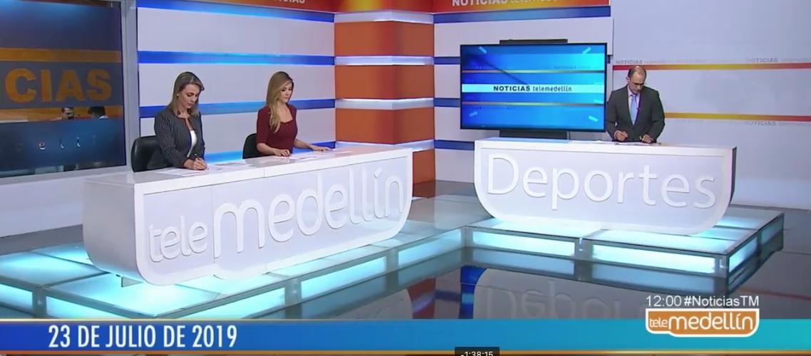 Noticias Telemedellín 23 de julio de 2019 emisión 12:00 m.
