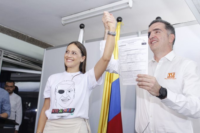 Mauricio Tobón inscribió su candidatura a la Gobernación de Antioquia