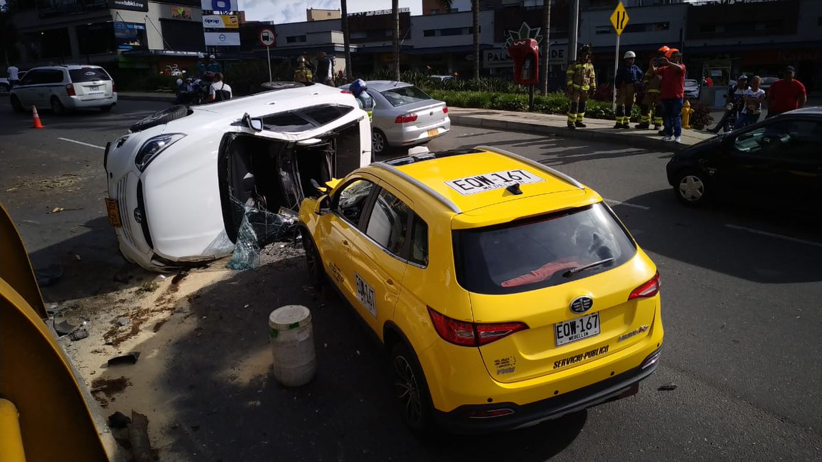 Un lesionado luego de accidente de tránsito en Las Palmas