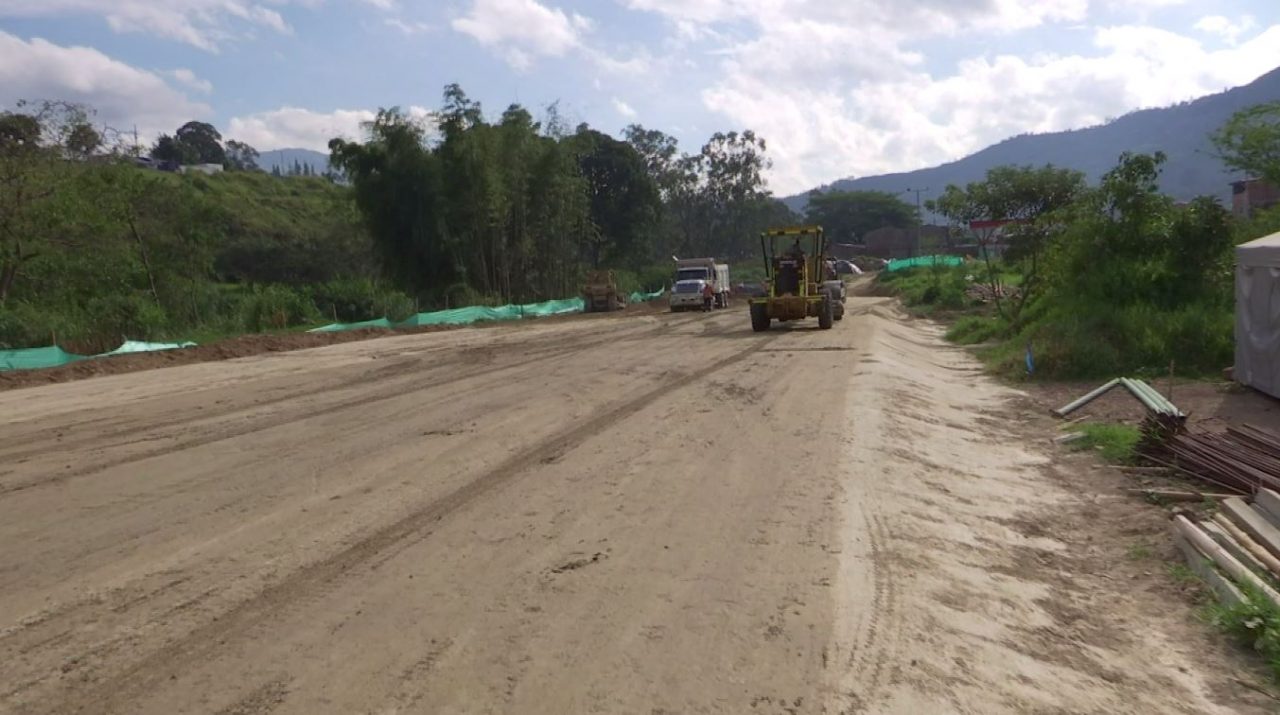 En un 35% avanzan las obras de la vía multimodal en Copacabana