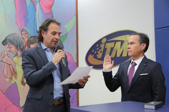 Juan Guillermo Pérez se posesionó como nuevo rector del ITM