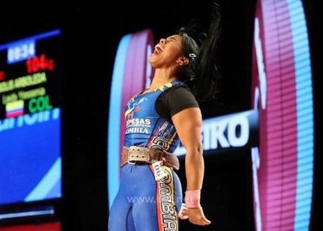 Colombia gana oro con Leidy Solís en el Mundial de Pesas