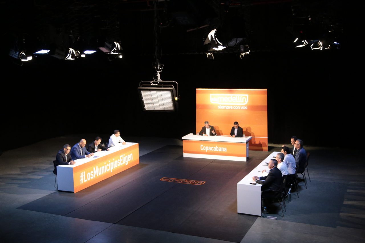 Comienzan debates de candidatos metropolitanos por Telemedellín