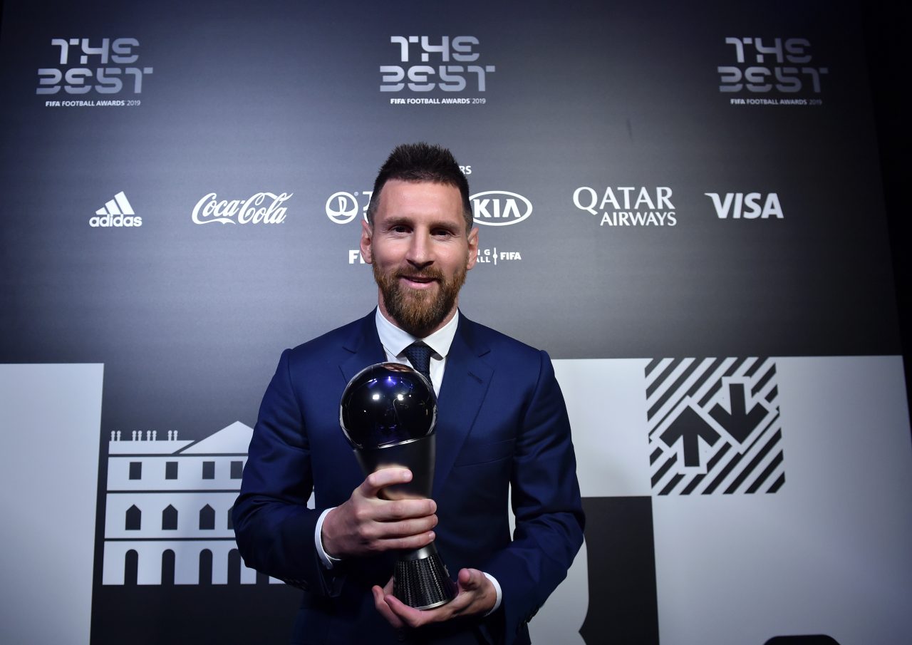 Lionel Messi ganó por primera vez el premio The Best