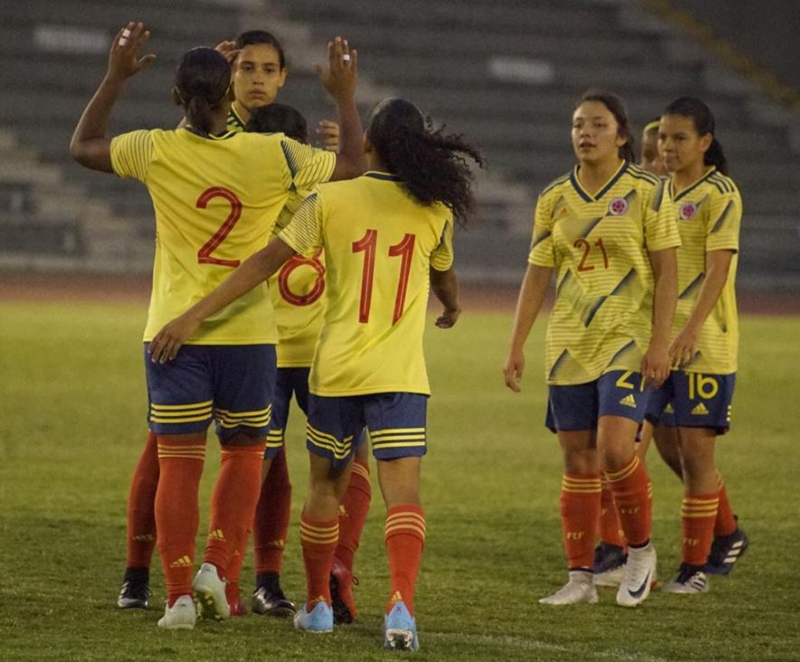 Selección Colombia Femenina Sub 19 empató frente a Ecuador 1-1