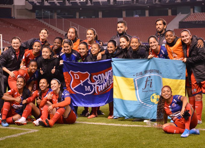 Independiente Medellín goleó en su debut en la Libertadores Femenina