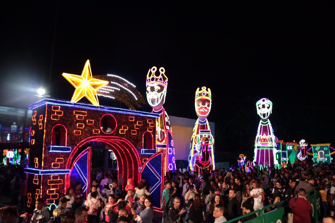 Fueron encendidos los alumbrados navideños en Medellín
