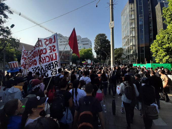 Transcurren con normalidad las primeras horas de movilizaciones en Medellín