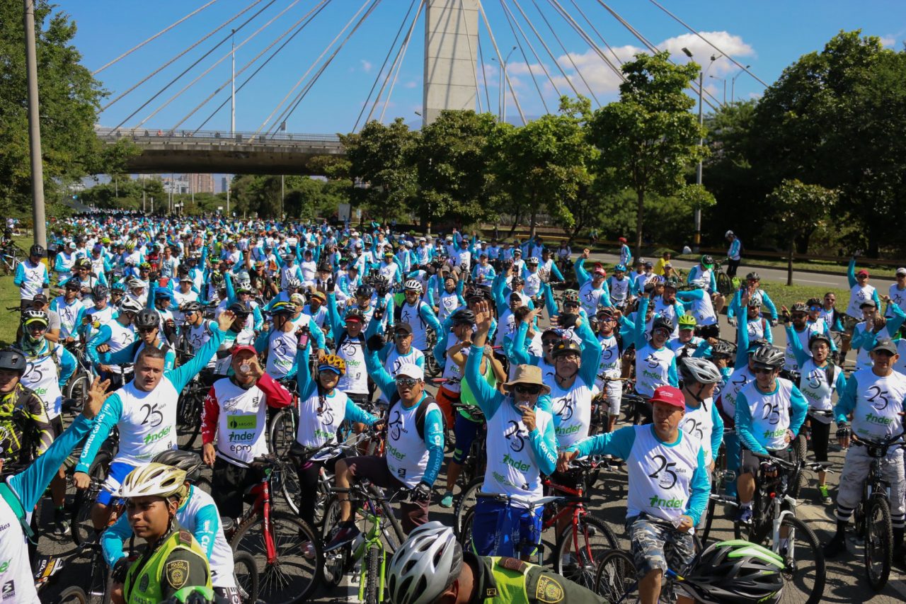 Este domingo se realizará el ciclopaseo 'Por Medellín en Bicicleta'