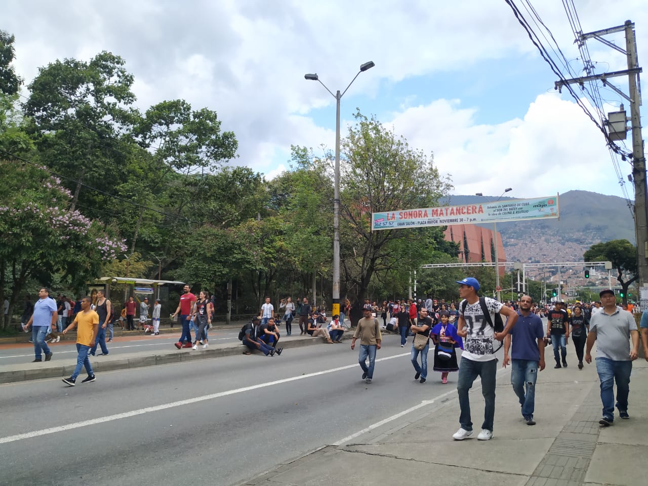 Así están las vías de Medellín luego de las manifestaciones ciudadanas