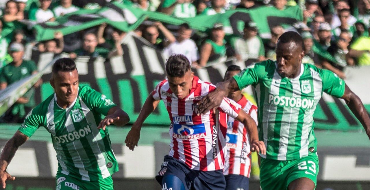 Atlético Nacional salvó un empate en casa ante el Junior