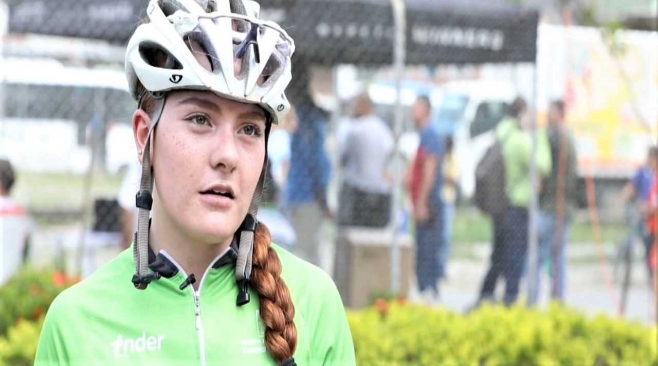 Gabriela López es figura del ciclismo en los Juegos Departamentales