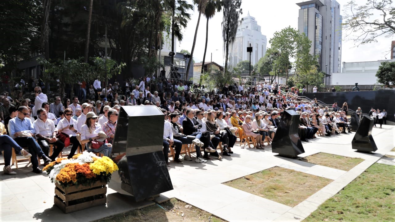 Inaugurado Parque Memorial Inflexión, un homenaje a las víctimas del narcoterrorismo