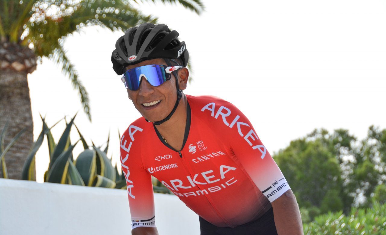 El colombiano Nairo Quintana rodó con el uniforme del Arkea