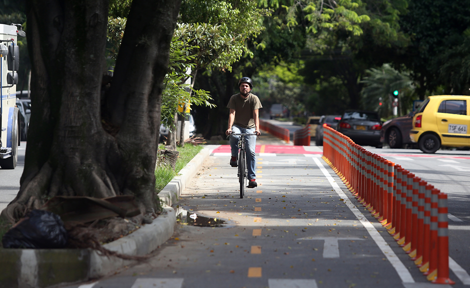Incrementó el uso de las vías temporales para ciclistas en Medellín