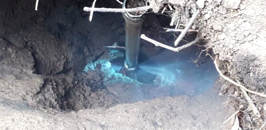 Frustrado hurto a gasoducto en el municipio de La Estrella