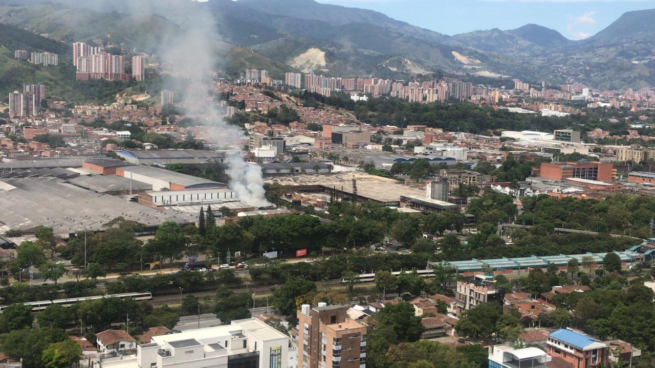 Incendio en Itagüí dejó ocho personas lesionadas por inhalación de humo