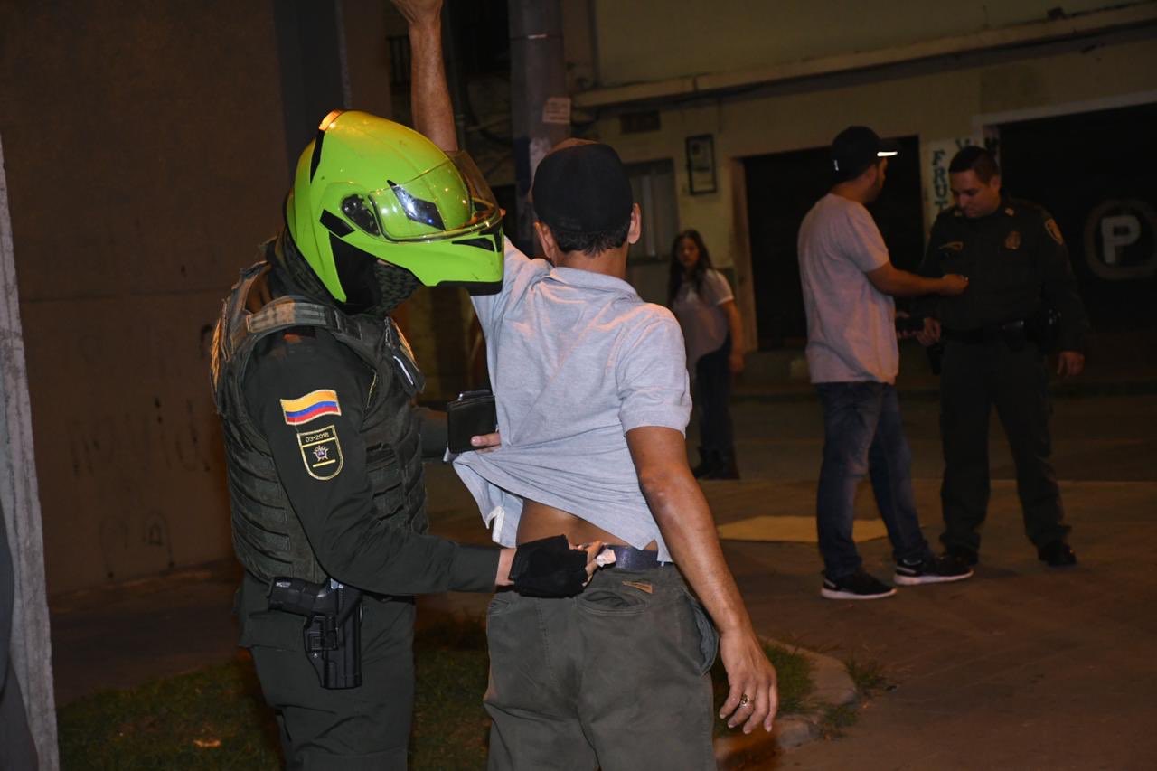 Megaoperativo en Itagüí dejó dos personas capturadas y 40 sancionadas
