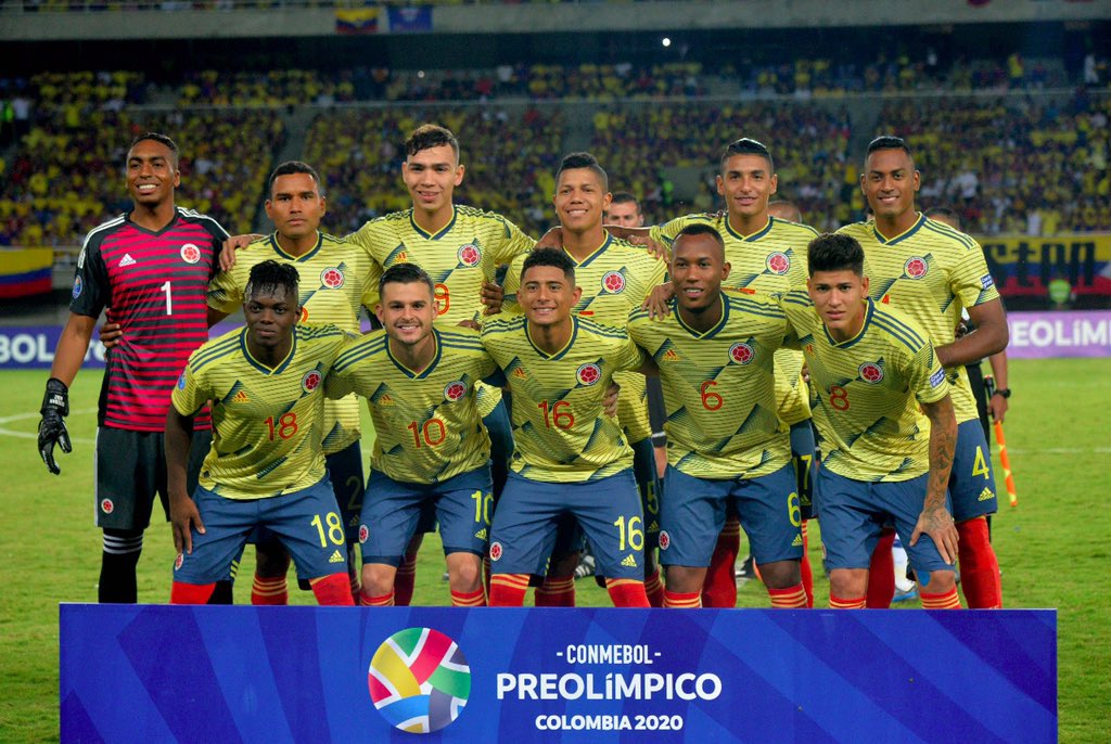 Selección Colombia Sub 23 inicia cuadrangular del preolímpico ante Brasil