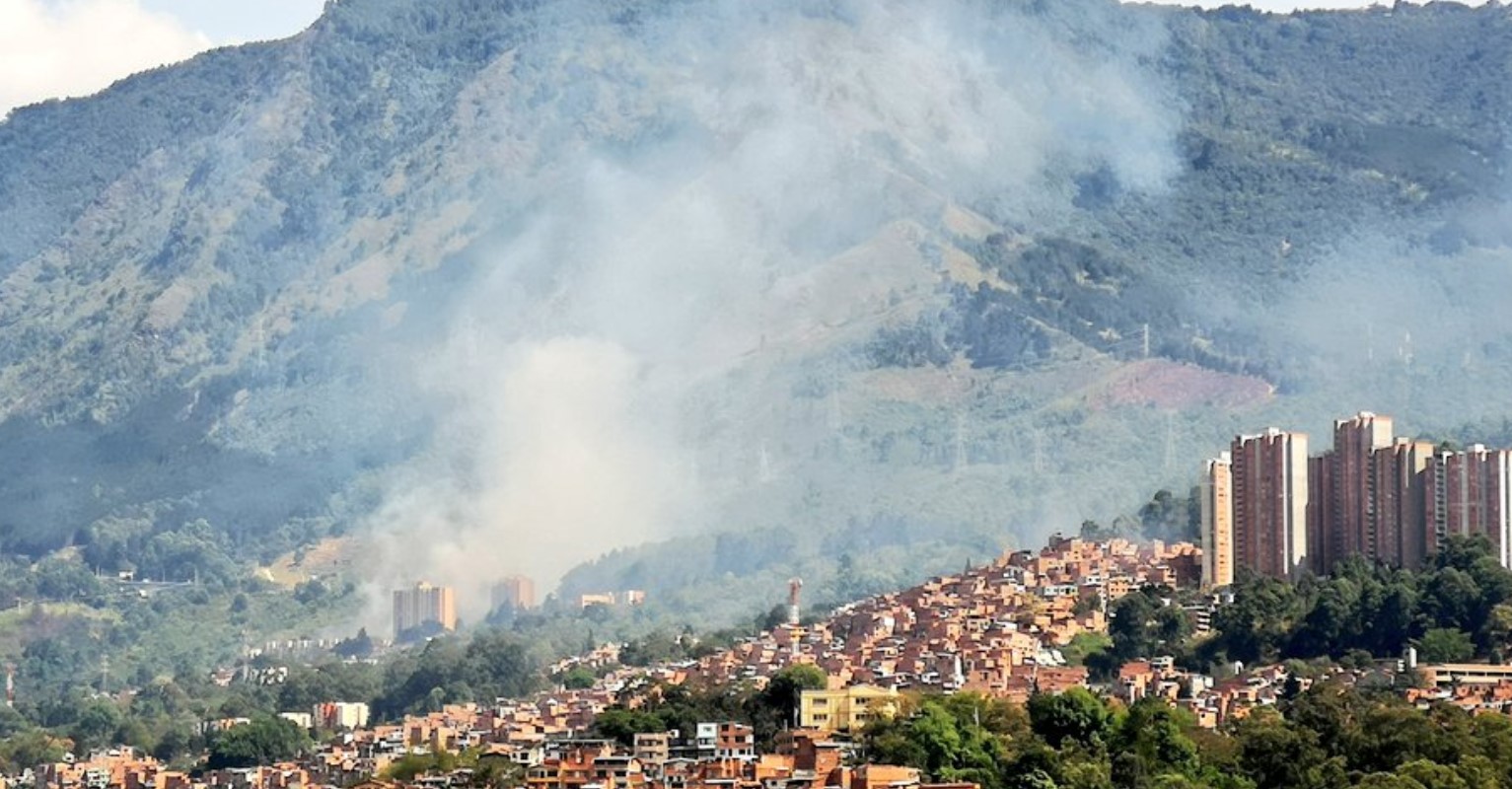 309 hectáreas afectadas por incendios en Antioquia