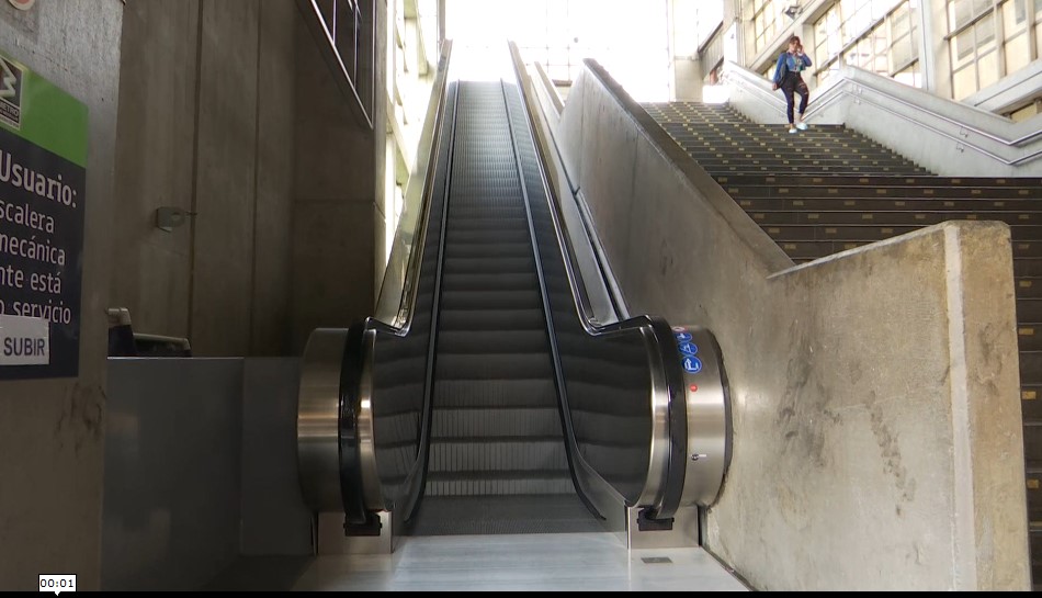 El Metro renovó las escaleras eléctricas en tres estaciones