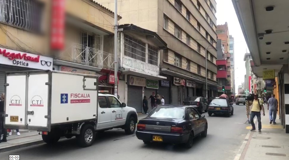 Investigan muerte de pareja en un hotel del Centro de Medellín