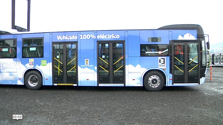 5 nuevos buses eléctricos se sumaron a la línea 1 del Metro