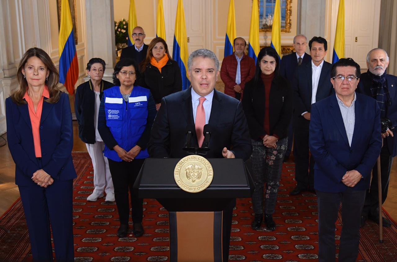 Aislamiento preventivo obligatorio en Colombia será hasta el 13 de abril