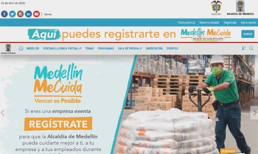 Se extiende el plazo para la inscripción en Medellín Me Cuida Empresas