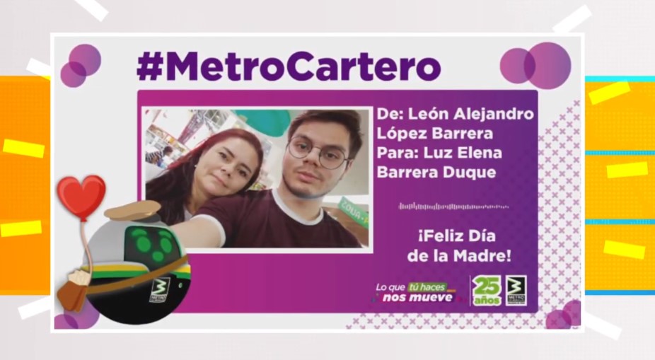 El Metro de Medellín se unió a la celebración de Día de Madres