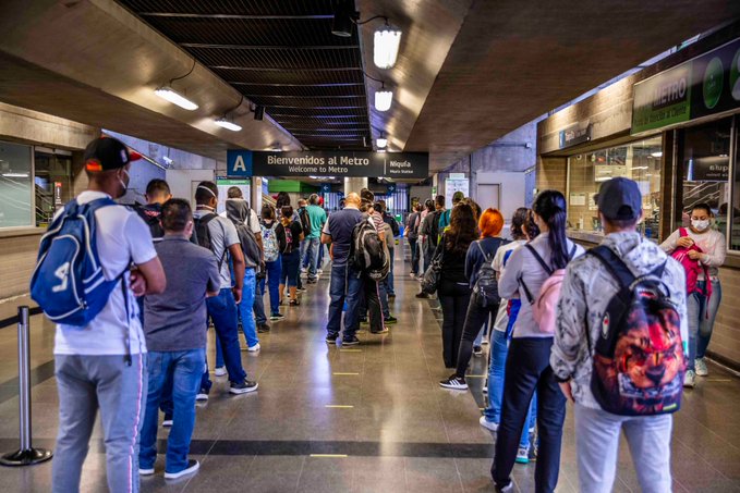 El Metro invita a las empresas a reorganizar horarios laborales durante la cuarentena