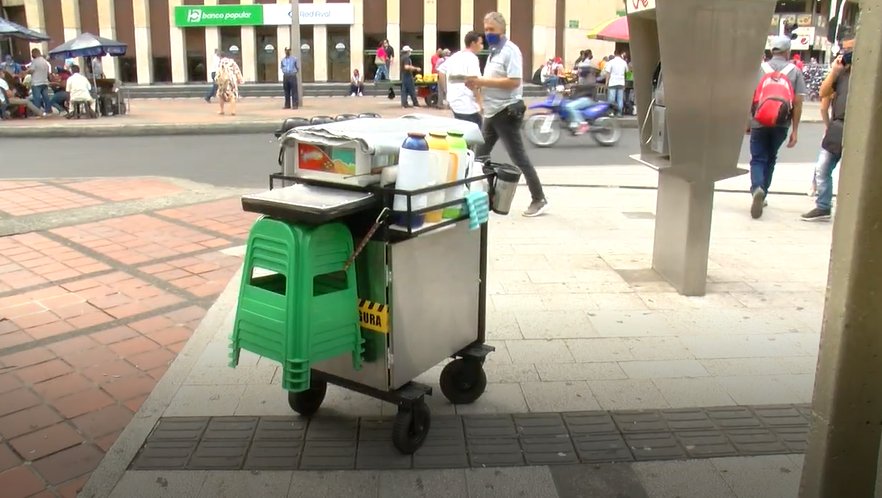 El drama de los vendedores ambulantes en medio de la pandemia