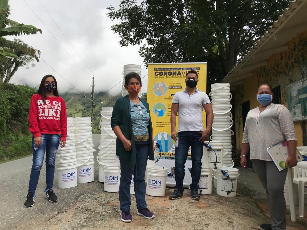75 filtros de agua para hogares priorizados en San Sebastián de Palmitas