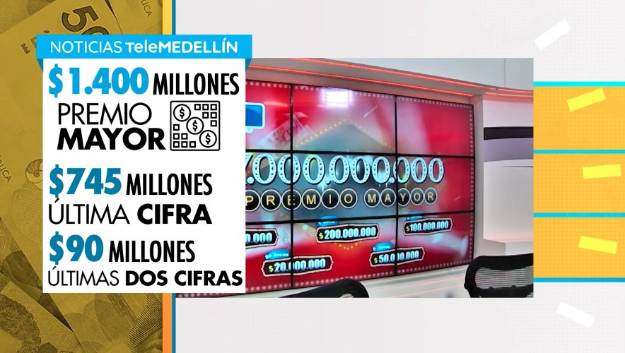 En mayo la Lotería de Medellín entregó más de 350.000 premios