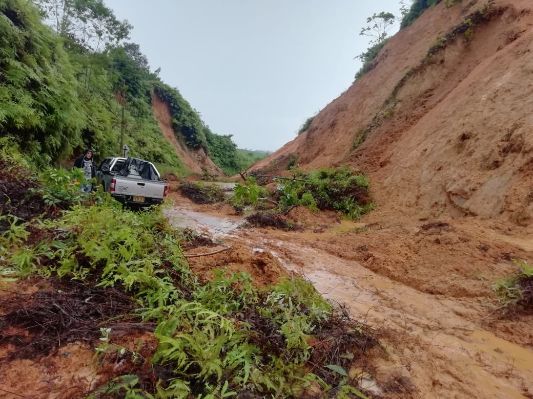 Nueve municipios de Antioquia están en alerta roja por lluvias