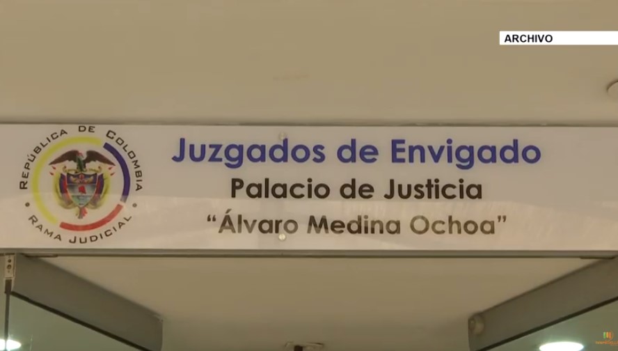 Confirman caso positivo de Covid-19 en el Palacio de Justicio de Envigado