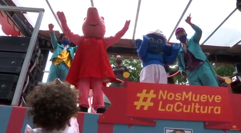 Circo de la Esperanza recorre los barrios de Medellín