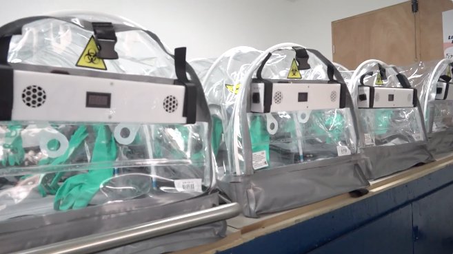 UNAL desarrolló cápsulas para transportar pacientes con covid-19