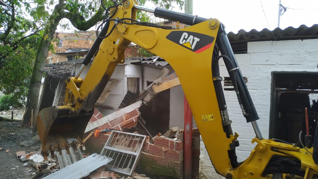 25 plazas de vicio fueron demolidas en el municipio de Bello