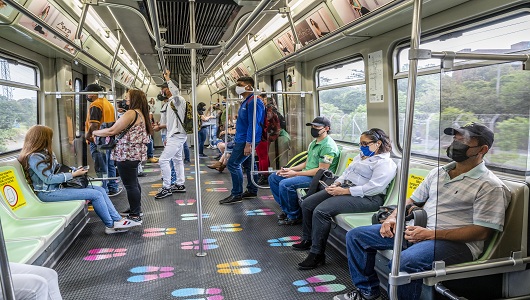 Metro incrementará el aforo de usuarios al 50 %